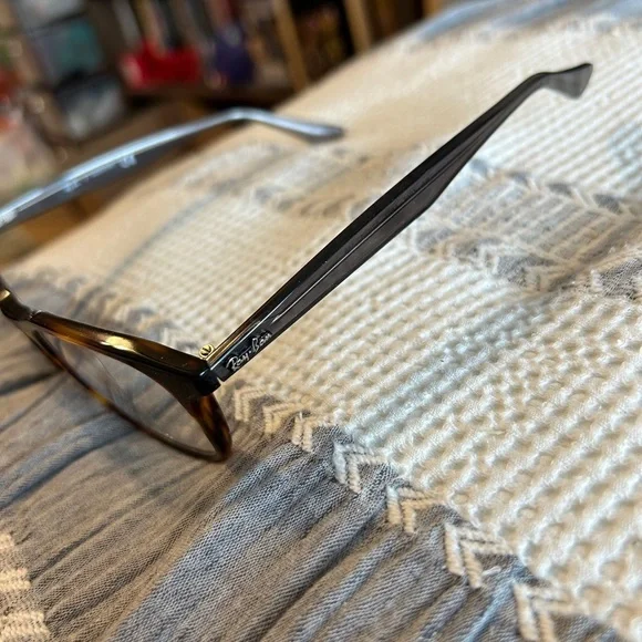 Ray-Ban Brown Rectangular Glasses - Picture 4 of 4